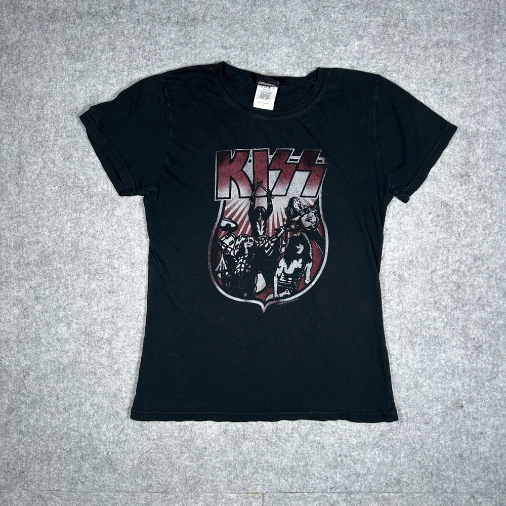 Winterland KISS T Shirt Womens Large Black 2006 Band Concert Merch Tee